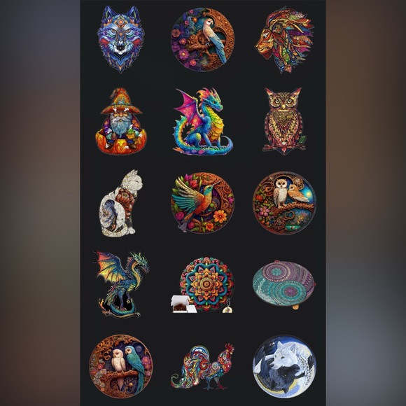 Colorful Rabbit Puzzle - Picture 7 of 8